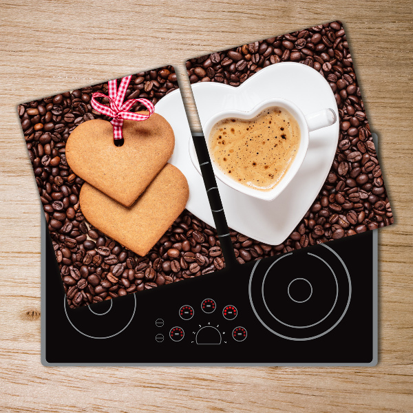 Chopping board Coffee and gingerbread