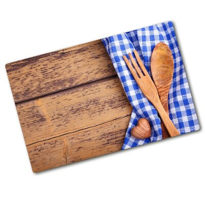 Cutting board Wooden cutlery