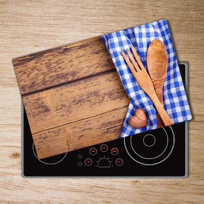 Cutting board Wooden cutlery