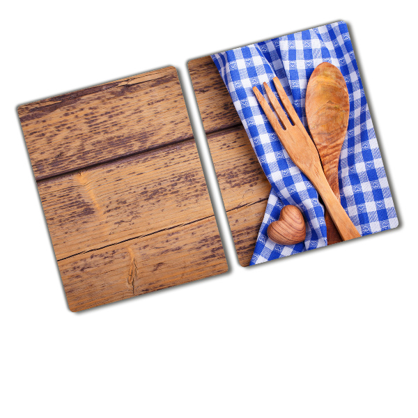 Cutting board Wooden cutlery