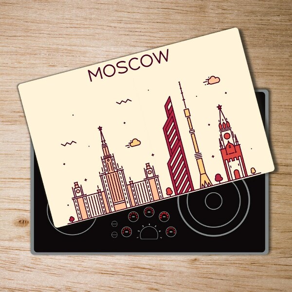 Cutting board Moscow buildings quality