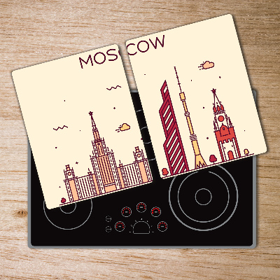 Cutting board Moscow buildings quality