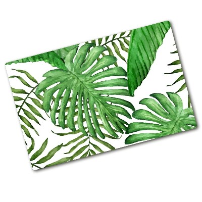 Chopping board Tropical leaves