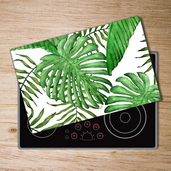 Chopping board Tropical leaves