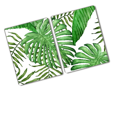 Chopping board Tropical leaves