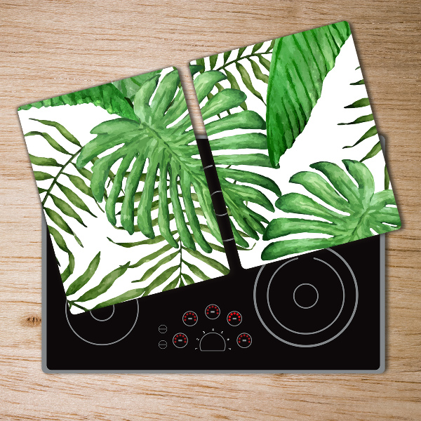 Chopping board Tropical leaves