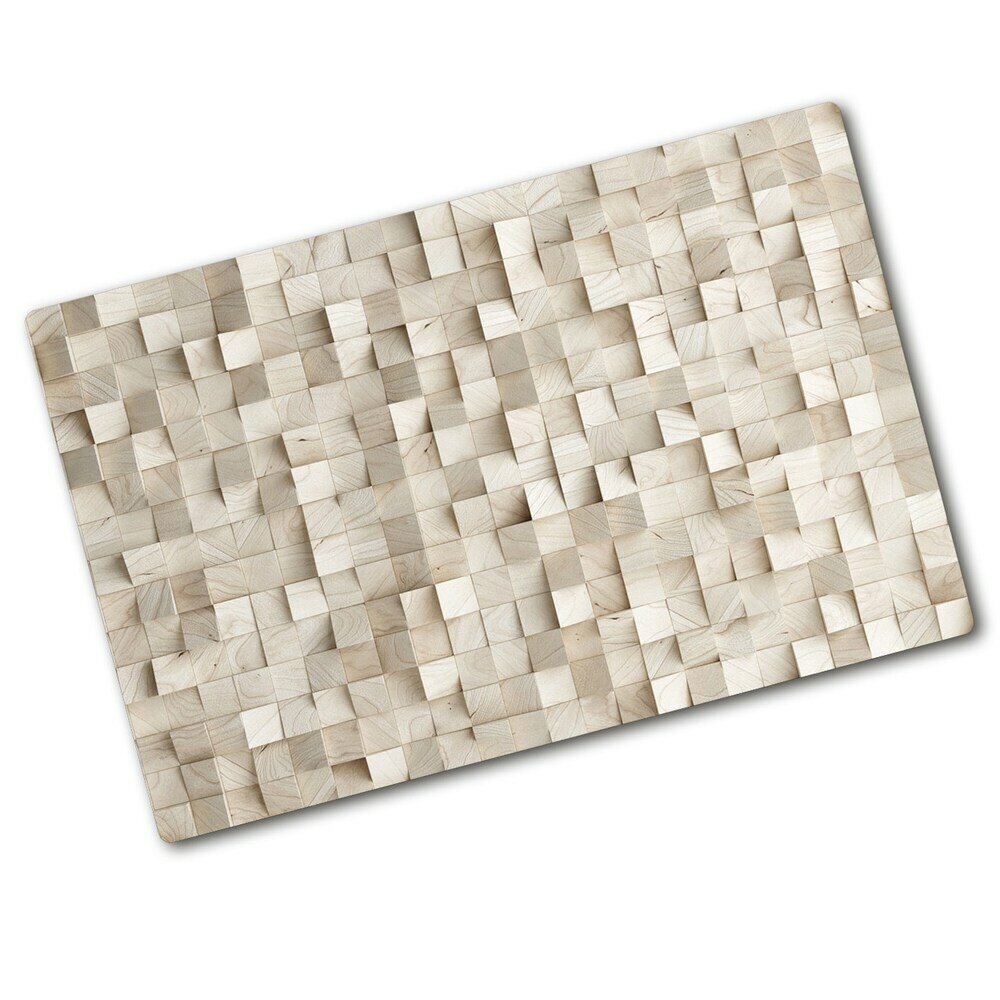 Chopping board Wooden cubes