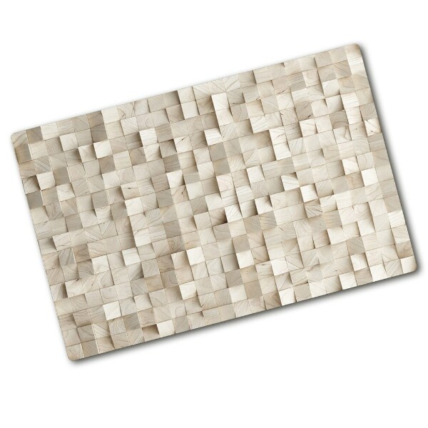 Chopping board Wooden cubes