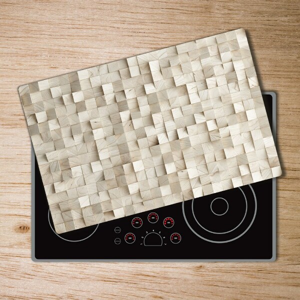 Chopping board Wooden cubes