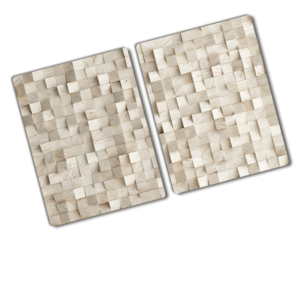 Chopping board Wooden cubes