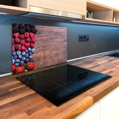 Chopping board glass Forest fruits