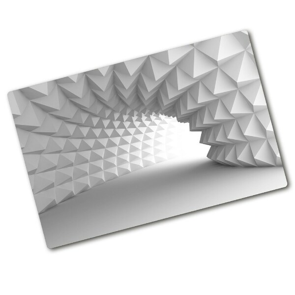 Chopping board glass Tunnel abstraction