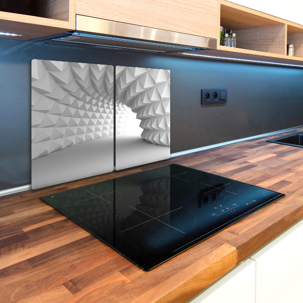 Chopping board glass Tunnel abstraction