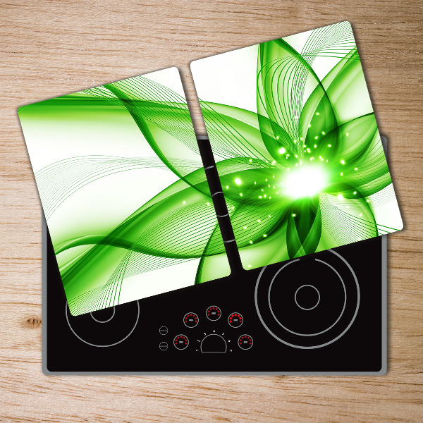 Chopping board glass Abstraction