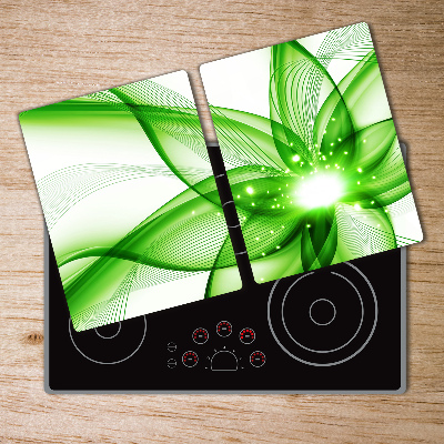 Chopping board glass Abstraction