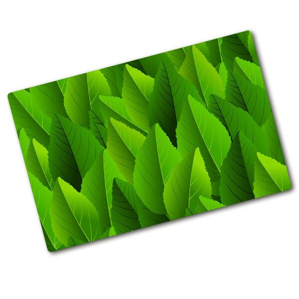 Cutting board Green leaves