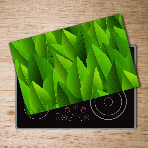 Cutting board Green leaves