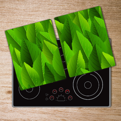 Cutting board Green leaves