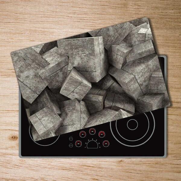 Chopping board Concrete cubes