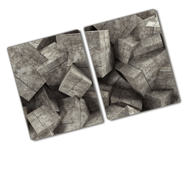 Chopping board Concrete cubes