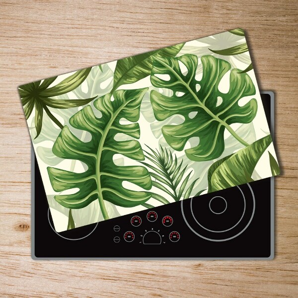 Cutting board Tropical leaves