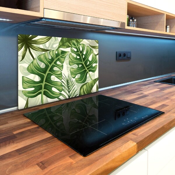 Cutting board Tropical leaves