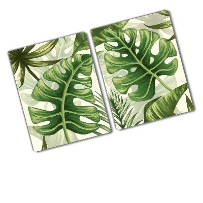 Cutting board Tropical leaves