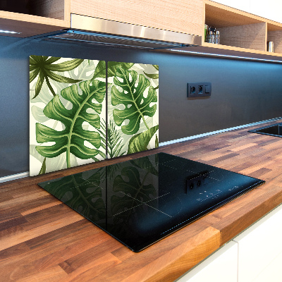 Cutting board Tropical leaves