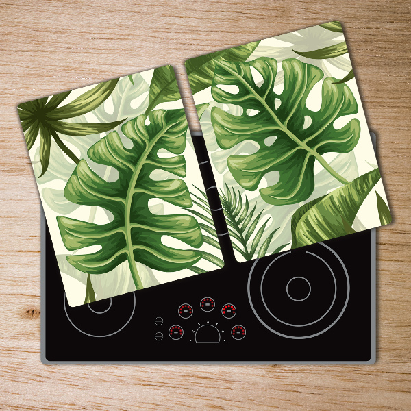 Cutting board Tropical leaves