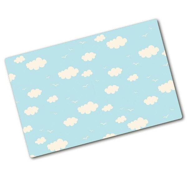 Cutting board Clouds children's room