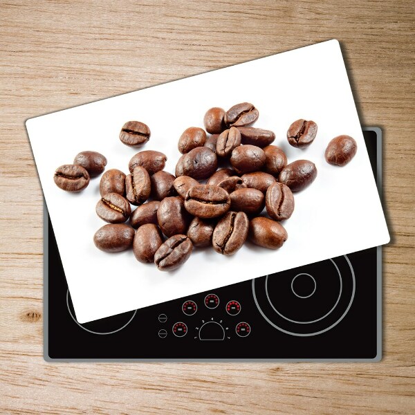 Chopping board glass Coffee beans