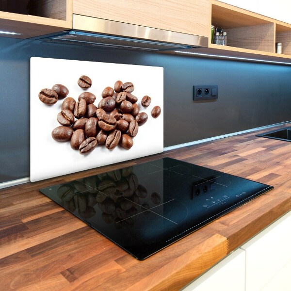 Chopping board glass Coffee beans