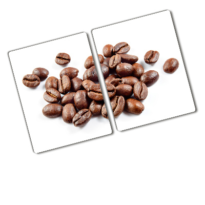 Chopping board glass Coffee beans