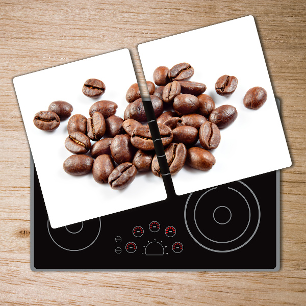 Chopping board glass Coffee beans