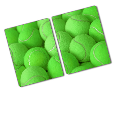 Chopping board glass Tennis balls