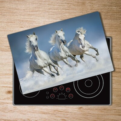 Chopping board Horses at gallop