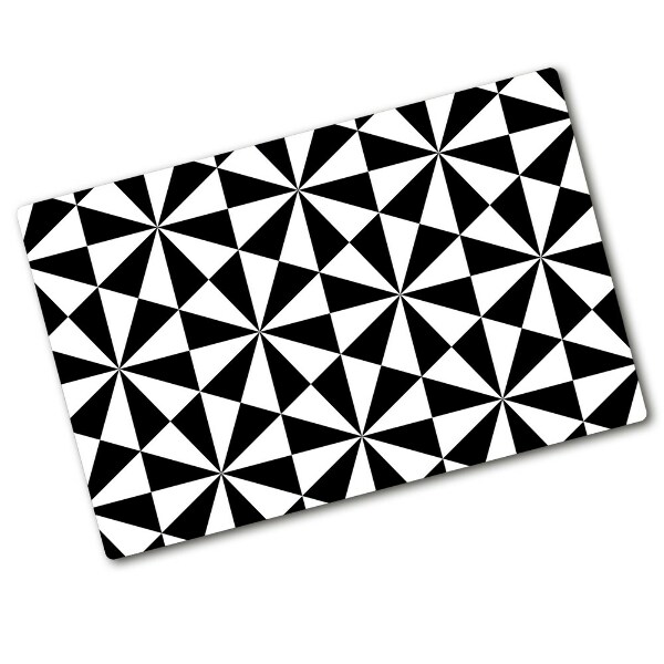 Cutting board Geometric background