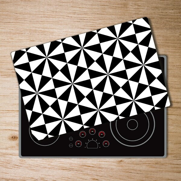 Cutting board Geometric background