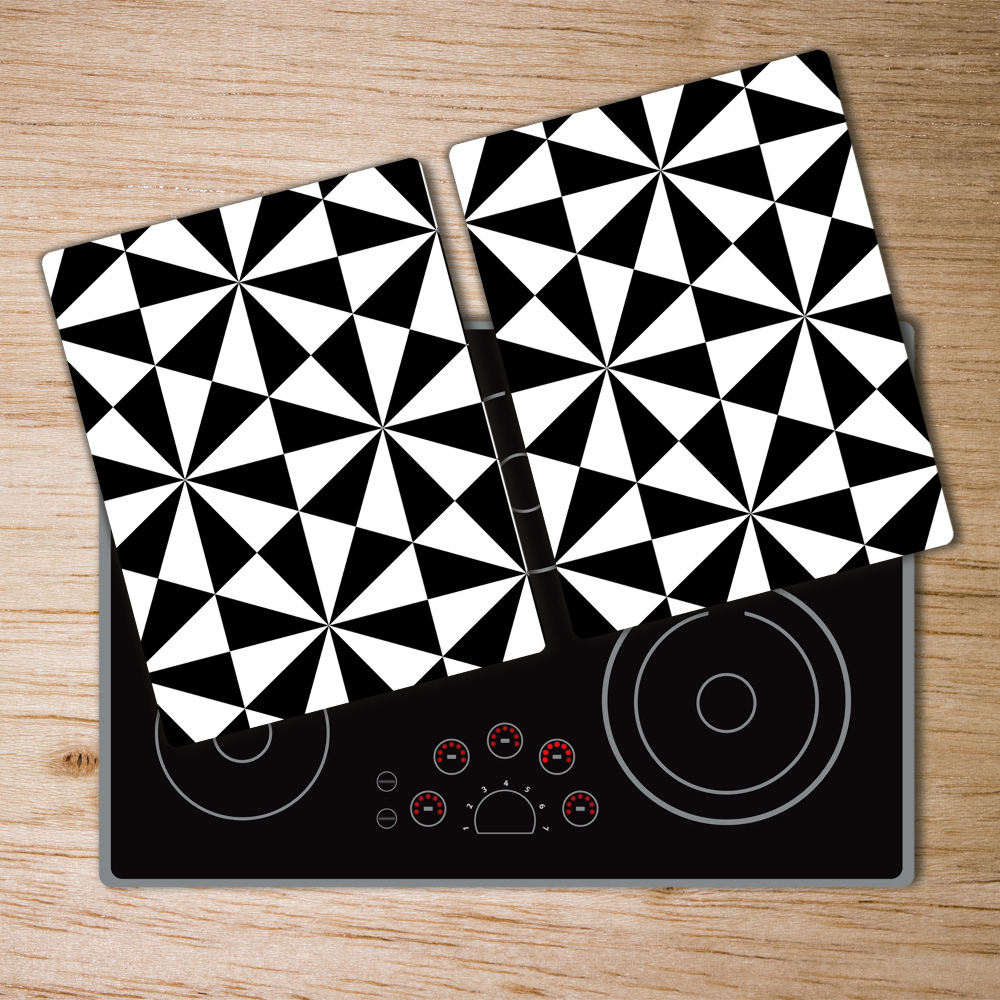 Cutting board Geometric background