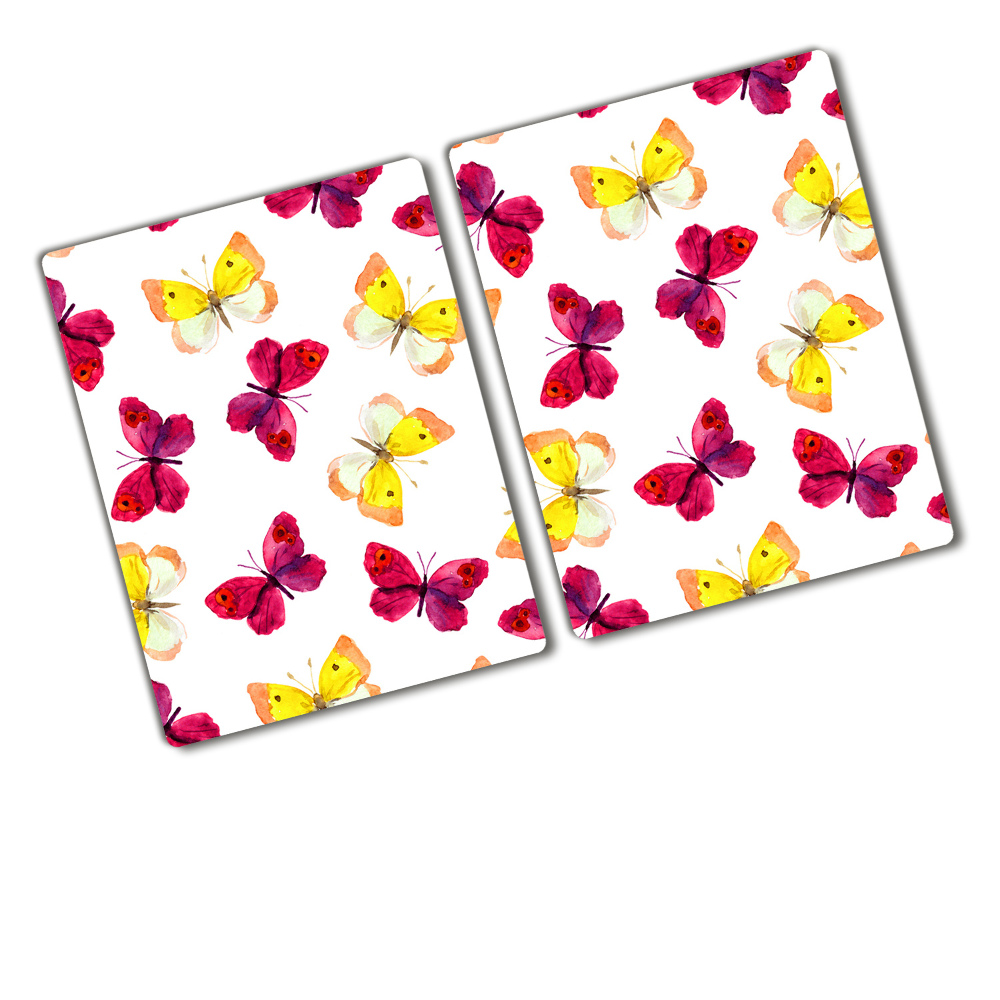 Cutting board Butterflies and flowers