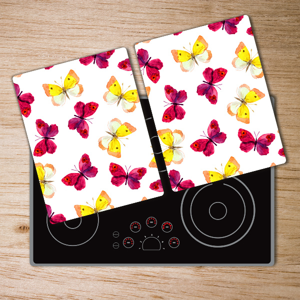 Cutting board Butterflies and flowers