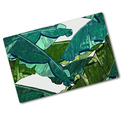 Chopping board Banana leaves