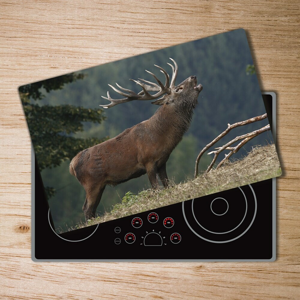 Chopping board Deer on the hill