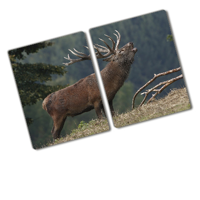 Chopping board Deer on the hill