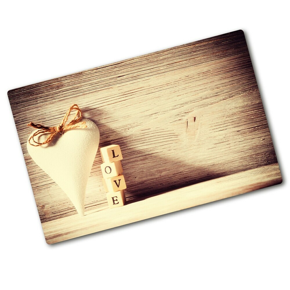 Chopping board Love of saying