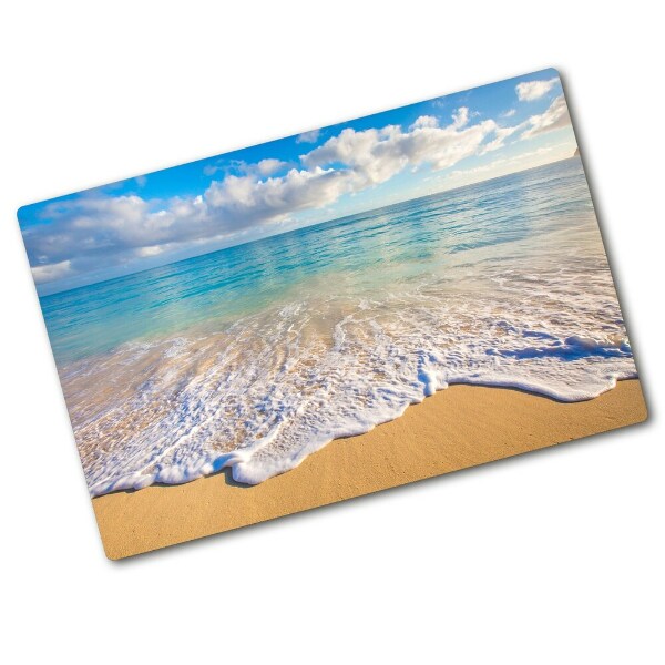 Cutting board Hawaiian beach