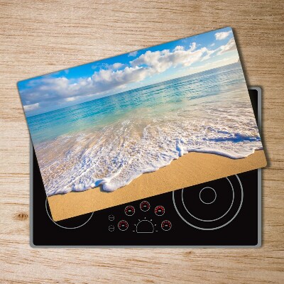 Cutting board Hawaiian beach