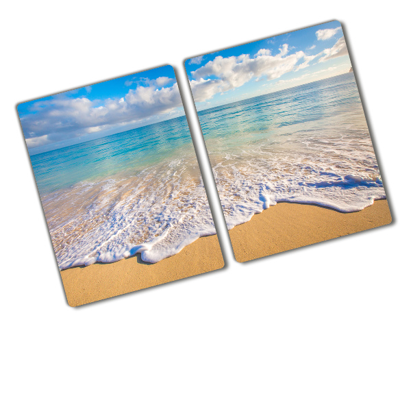 Cutting board Hawaiian beach