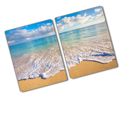 Cutting board Hawaiian beach