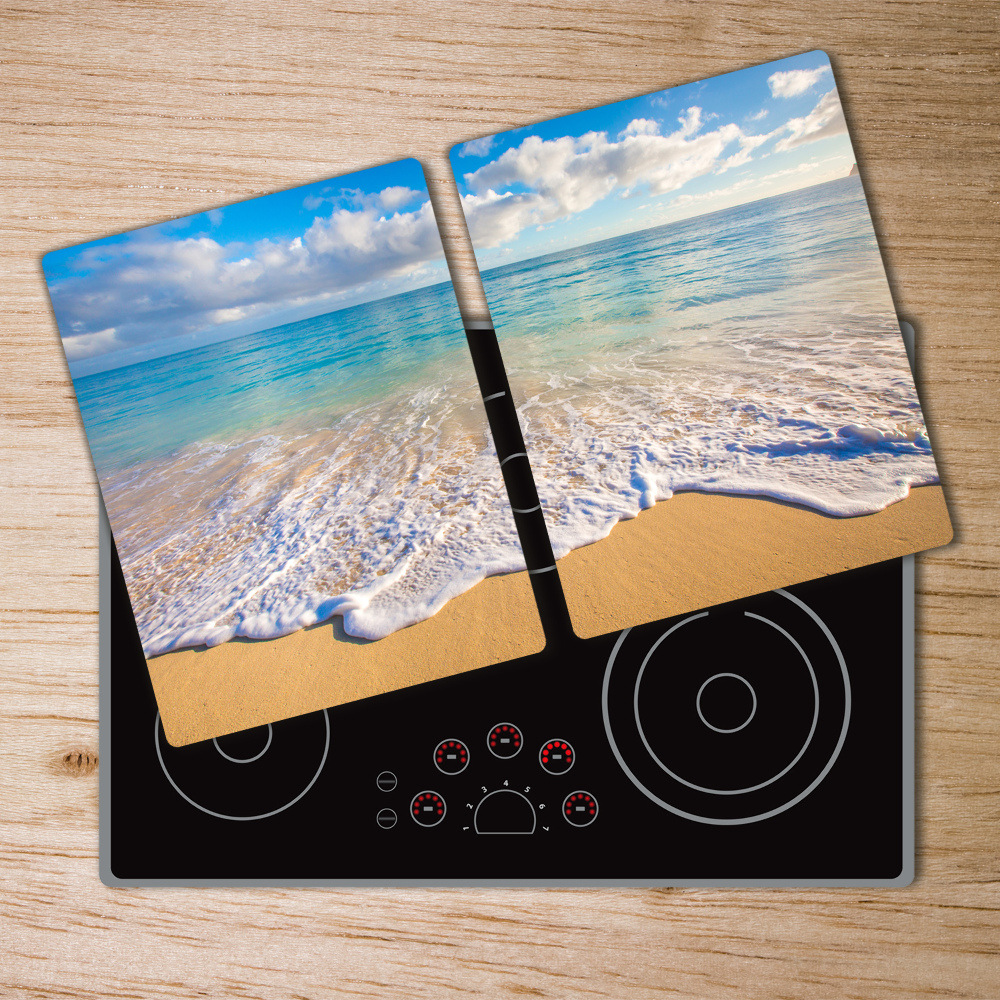 Cutting board Hawaiian beach